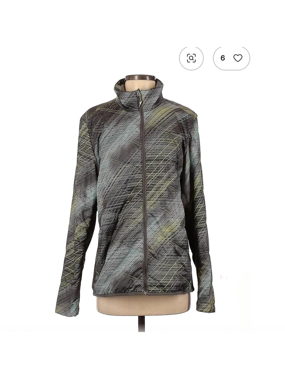 Spyder Gray Track Jacket Size L